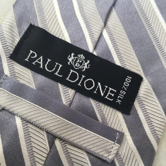 PAUL DIONE SILK TIE - Picture 3 of 7
